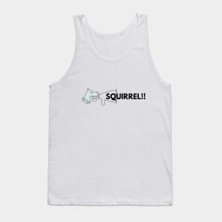 DOG vs SQUIRREL Tank Top